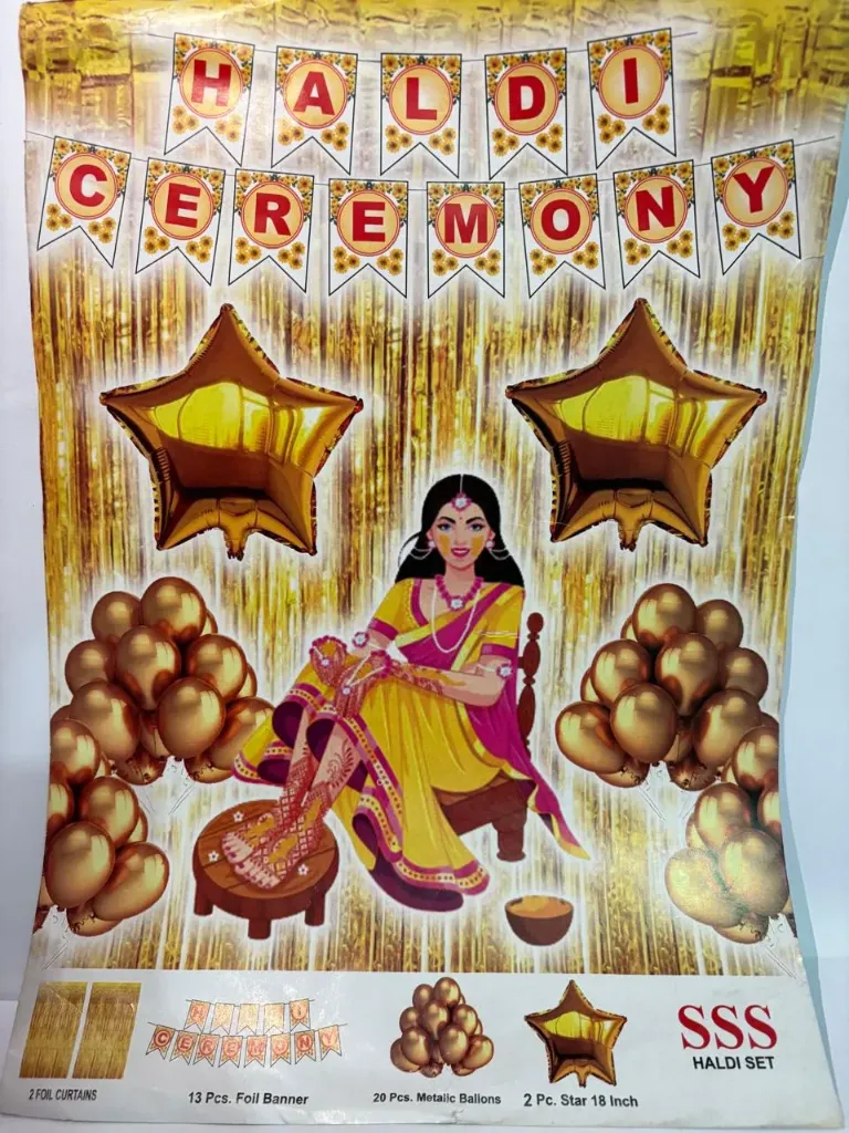 marriage haldi combo