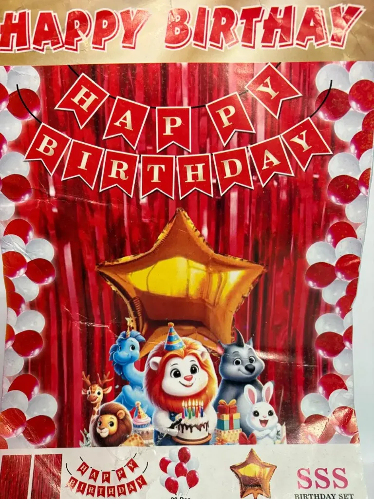Happy birthday combo